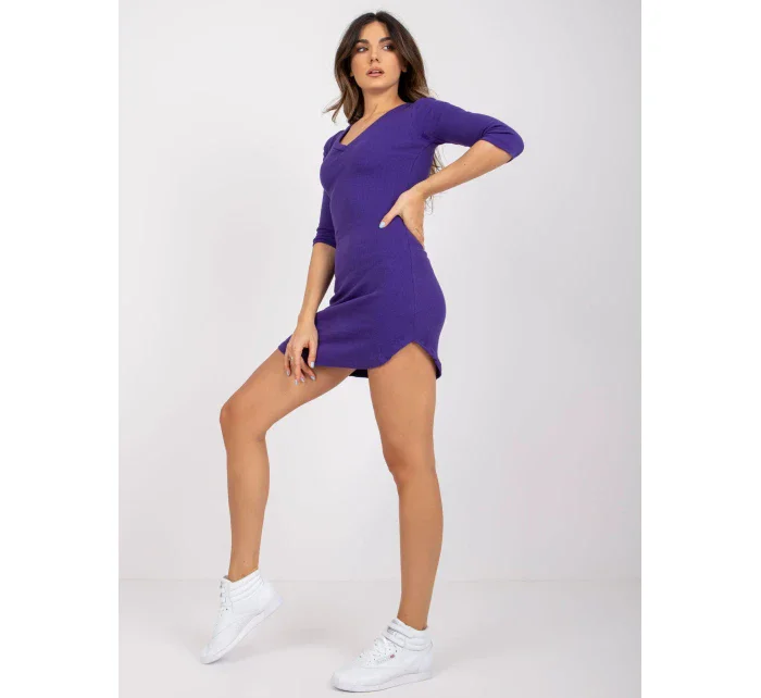 Šaty RV SK 7453.63 tmavo fialová