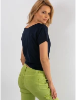 Tričko RV TS 4832.42P tmavo modrá Tričko RV TS 4832.42P tmavo modrá