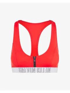 Vrchný diel plaviek KW0KW00814-XA7 červená - Calvin Klein