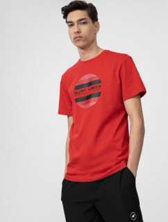 Pánské tričko model 18860047 červené - 4F