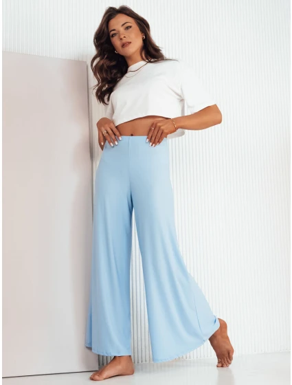 dámské široké kalhoty modré Dstreet model 21974887 - FashionStreet