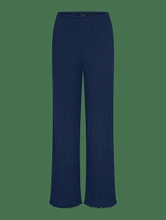 model 22294113 Rib Straight Trousers Blue  Blue - Triumph