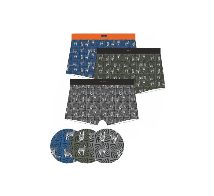 Boxerky Redo Pattern L-2XL