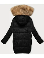 Zimowa kurtka damska z  czarna model 21248547 - J.STYLE