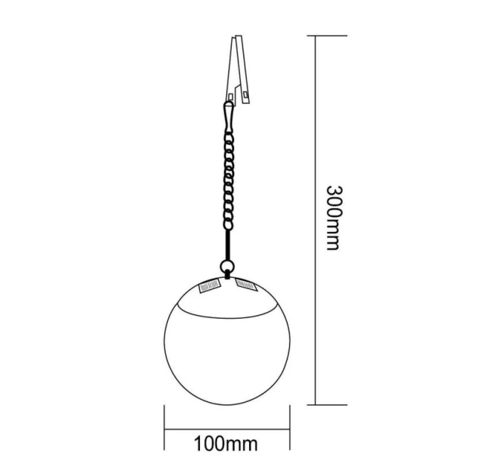 LAMPA SOLARNA PLASTIKOWA model 21831121