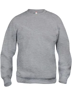 Basic Unisex mikina grey melange model 22471014 - Clique Basic Unisex mikina grey melange model 22471014 - Clique