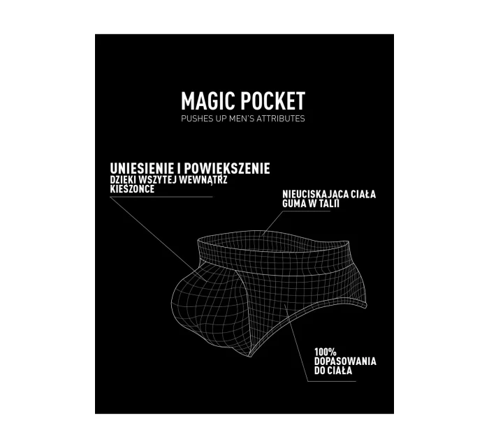 model 18808999 Magic Pocket kolor:czarny - Atlantic