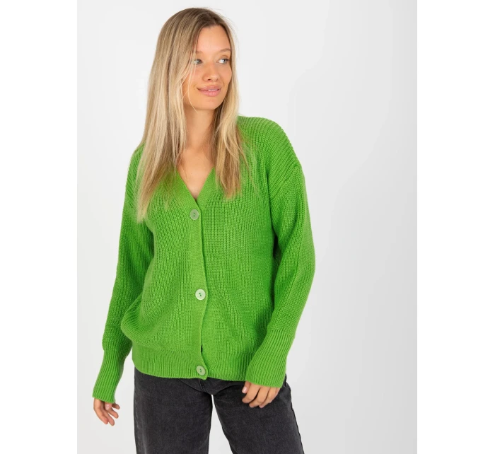 Dámsky sveter LC SW 0321 svetlo zelený
