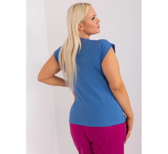 Tričko RV TS 4833.29 tmavomodrá