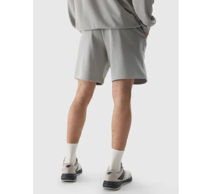 Pánské teplákové šortky 4F - šedé Pánské teplákové šortky 4F - šedé