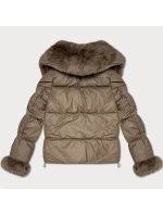 kurtka damska z beżowa model 21396732 - S'WEST kurtka damska z beżowa model 21396732 - S'WEST