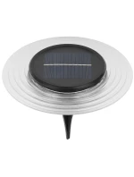 SOLÁRNE DISKOVÉ SVETLO 28 LED PRE MONTÁŽ NA ZEM ALEBO NA STENU