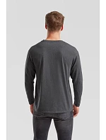 Valueweight T LSL Tričko s dlouhým rukávem model 22496744 heather grey - Fruit of the Loom Valueweight T LSL Tričko s dlouhým rukávem model 22496744 heather grey - Fruit of the Loom