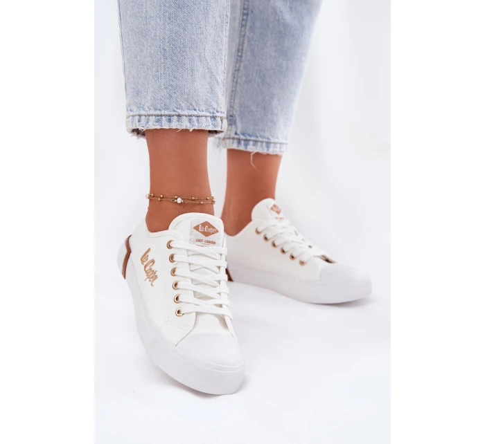 Dámské Textilní Tenisky model 21693288 Bílé - Lee Cooper