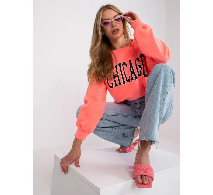 Mikina EM BL 617 C.29X fluo ružová