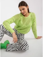 Dámsky sveter LC SW 0237.26P svetlo zelený Dámsky sveter LC SW 0237.26P svetlo zelený