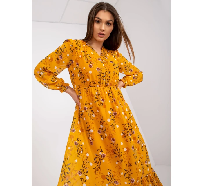 Šaty RO SK ELB 2309.98 tmavo žltá