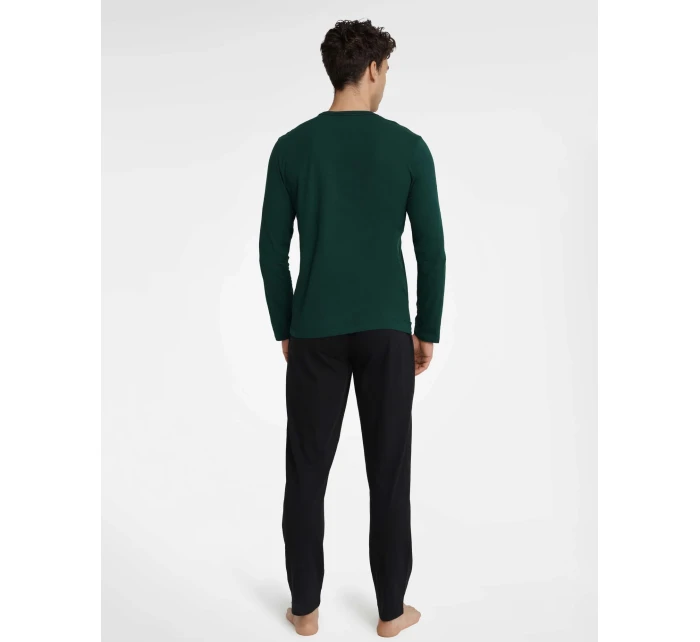 Pyžamo Imress 40952-79X Tmavo zelená a čierna - Henderson Pyžamo Imress 40952-79X Tmavo zelená a čierna - Henderson