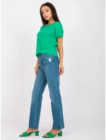 Dámske nohavice RO SP PNT N03.37 Jeans-modrá - FPrice