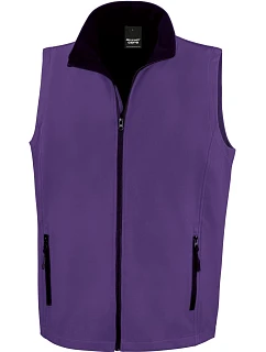 R Pánská 2vrstvá softshell vesta "Printable" 30. model 22428319 - Result