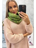 KN16 Dámska čiapka s kapucňou zelená neónová KN16 Dámska čiapka s kapucňou zelená neónová