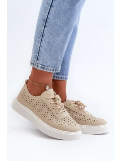 Tenisky Na Platformě Beige model 21666358 - Boto