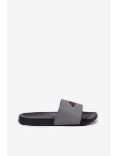 Klapki Męskie 4F 4FRMM00FSLIM011-25S Szare