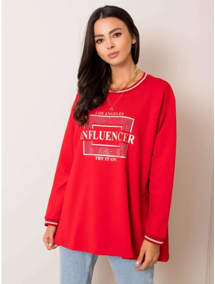 Mikina RV BL 5863.18 červená Mikina RV BL 5863.18 červená