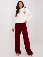 Tepláky RV DR A611.52 bordová