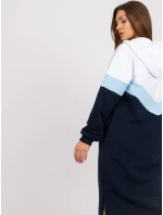 Šaty RV SK model 17047340 tmavě modrá a bílá - FPrice