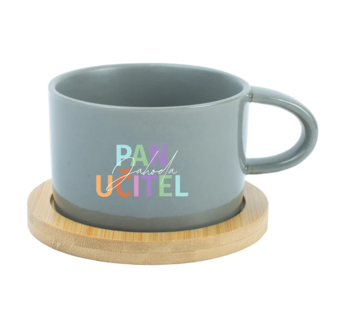 Personalizovaný keramický hrníček Makronka pro paní učitelku/pana učitele Personalizovaný keramický hrníček Makronka pro paní učitelku/pana učitele