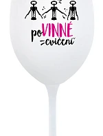 VYŽADOVANÉ TRÉNINGY - pohár na biele víno 350 ml