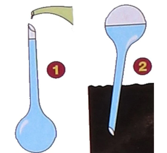 AUTOMATICKÝ DÁVKOVAČ VODY S GUĽÔČKAMI 250 ML FIALOVÝ