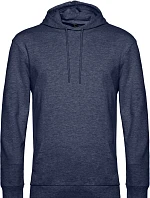 B&C #Hoodie Pánska mikina s kapucňou 01.U03W heather navy
