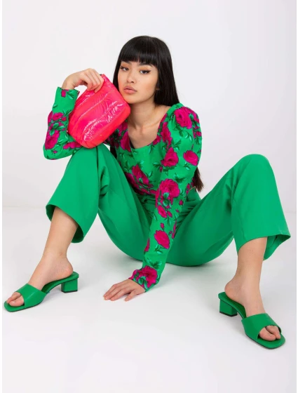 Nohavice FE SP 5616.27P zelené Nohavice FE SP 5616.27P zelené