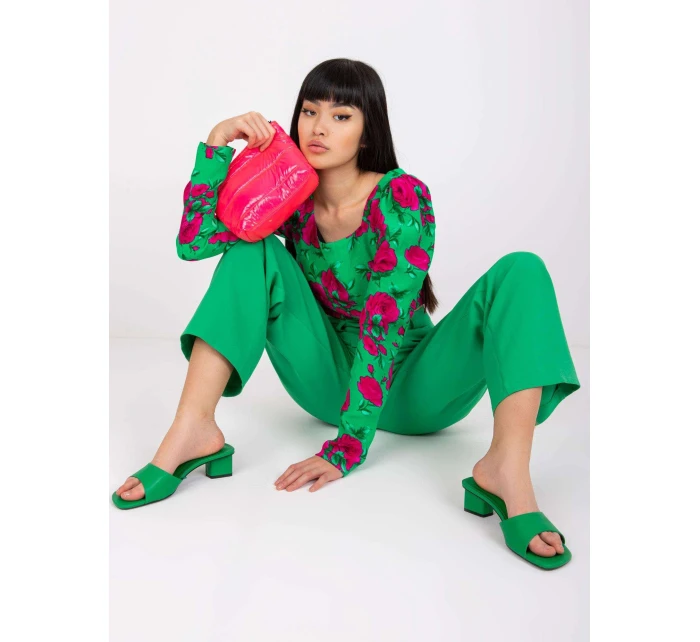 Nohavice FE SP 5616.27P zelené Nohavice FE SP 5616.27P zelené