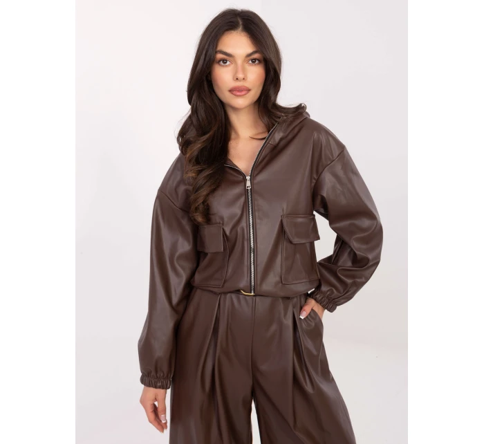 IT KR bunda FL9729.15P hnedá