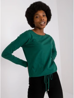 Blúzka RV BZ 5122.05P tmavo zelená