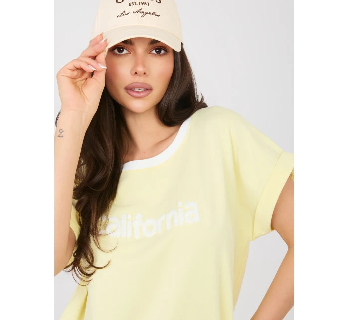 Blúzka RV BZ A1172.87 svetložltá