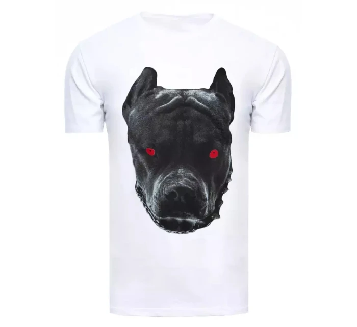 FashionStreet pánske biele tričko RX4939