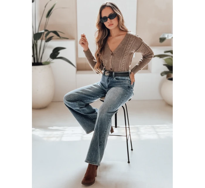 dámský svetr čokoládová Dstreet model 21967036 - FashionStreet