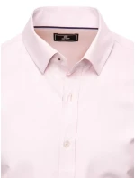 Pánska elegantná svetloružová košeľa FashionStreet DX2432
