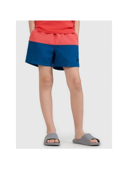 Chlapčenské plážové šortky boardshorts 4F 4FJWSS25UBDSM116-63S Chlapčenské plážové šortky boardshorts 4F 4FJWSS25UBDSM116-63S