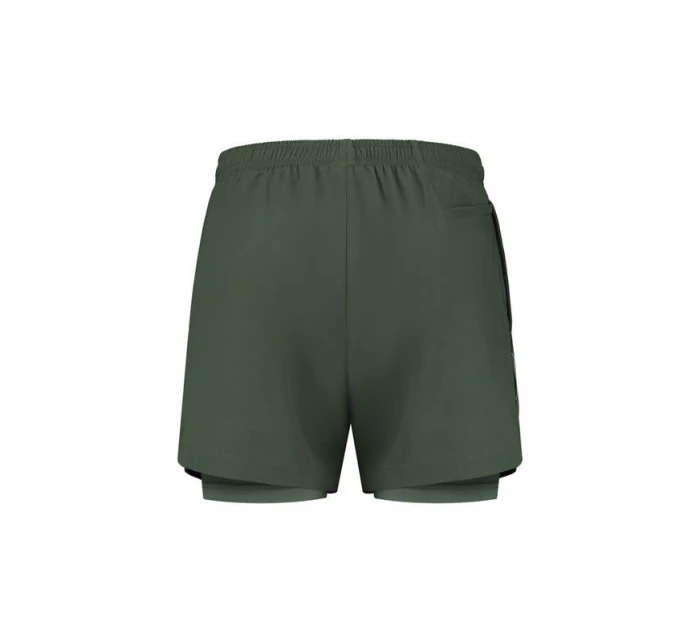 Rogelli spodenki 2w1 ESSENTIAL zielone XL