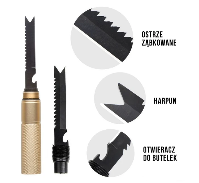 MACGYVER TAKTICKÁ LOPATA 14 V 1 MULTITOOL 102277