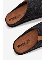 Pánské domácí pantofle  tmavě šedé model 21725206 - Inblu