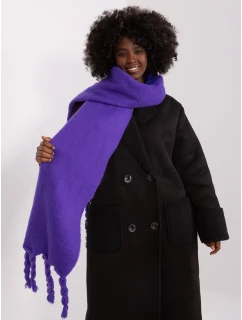 Szalik AT SZ model 19341446 ciemny fioletowy - FPrice
