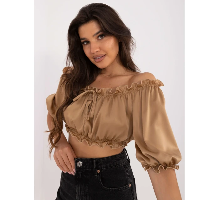 Blúzka LK BZ 509746.61 camel Blúzka LK BZ 509746.61 camel