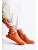 Módne gumové dreváky oranžové Meriko