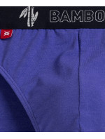 Pánske športové nohavičky ATLANTIC 2Pack - tmavo modré/fialové